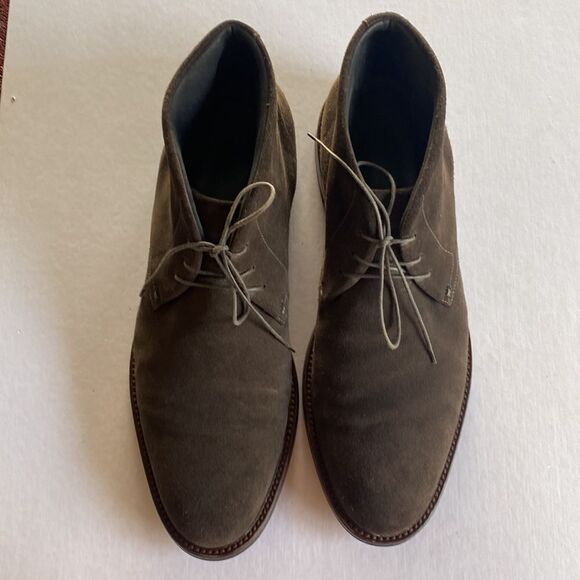 BOSS by Hugo Boss Men’s Suede Leather Chukka Boots Sz 13. Made in Italy main image 6